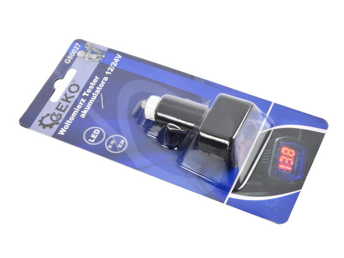 Geko G80027 automašīnas sprieguma testeris, 12V