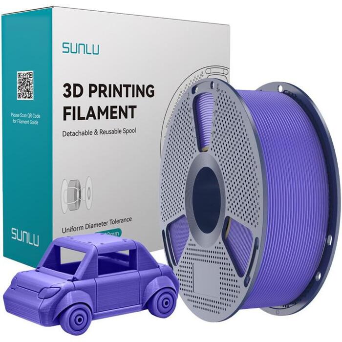 Sunlu PETG Filaments Lavender Purple, PETG