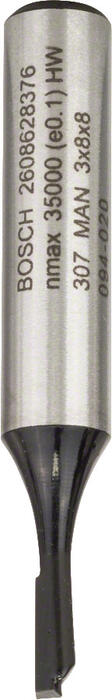 Pirkstfrēze frēze HM B=3 mm, l=8