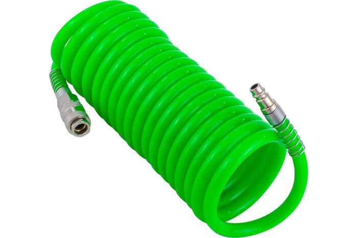 Vītā poliuretāna šļūtene, Forsage, F-1208-5Green, 8x12