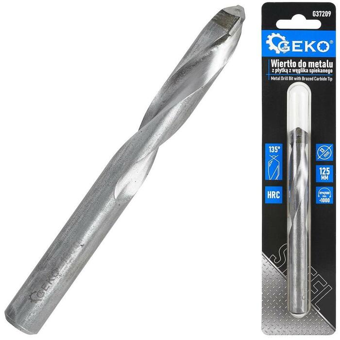 Geko metāla urbis G37209, 13 mm