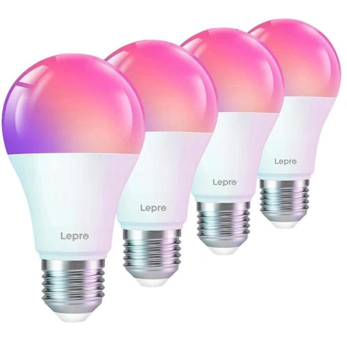 LEPRO B1-EU-4 viedā LED spuldze E27