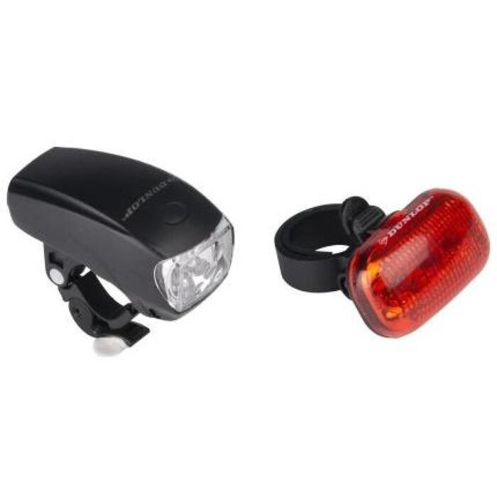 Dunlop velosipēda lukturu komplekts 2428536, 5