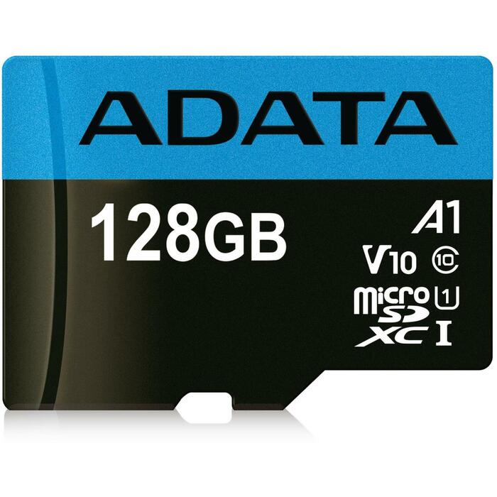 Adata atmiņas karte microSDXC AUSDX128GUICL10A1-RA1 128GB