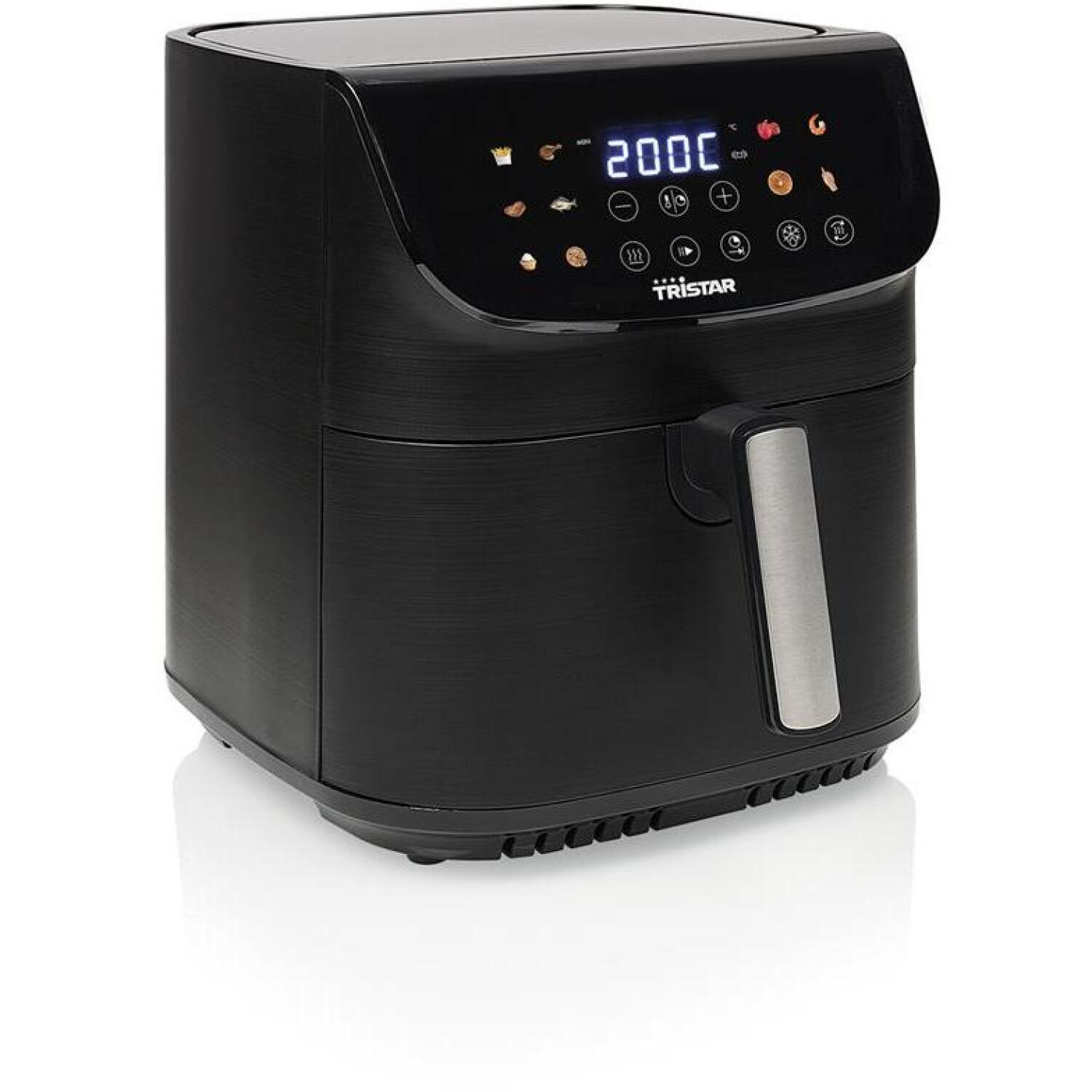 Tristar digitālā gaisa friteze FR-9073, 1800 W, 9 l, karstā gaisa tehnoloģija, digitālais LED displejs, 12 programmas (FR-9073)