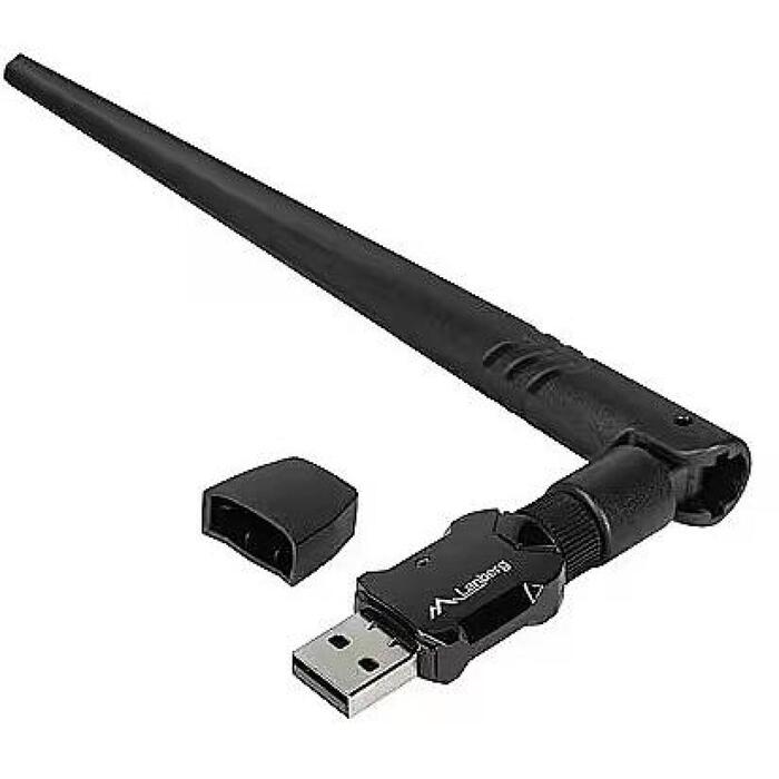 Lanberg bezvadu tīkla karte NC-0900-WI, USB