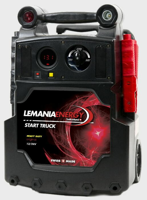 Startēšanas palīgierīce 12/24V 2x25Ah 3100/6200A, LEMANIA