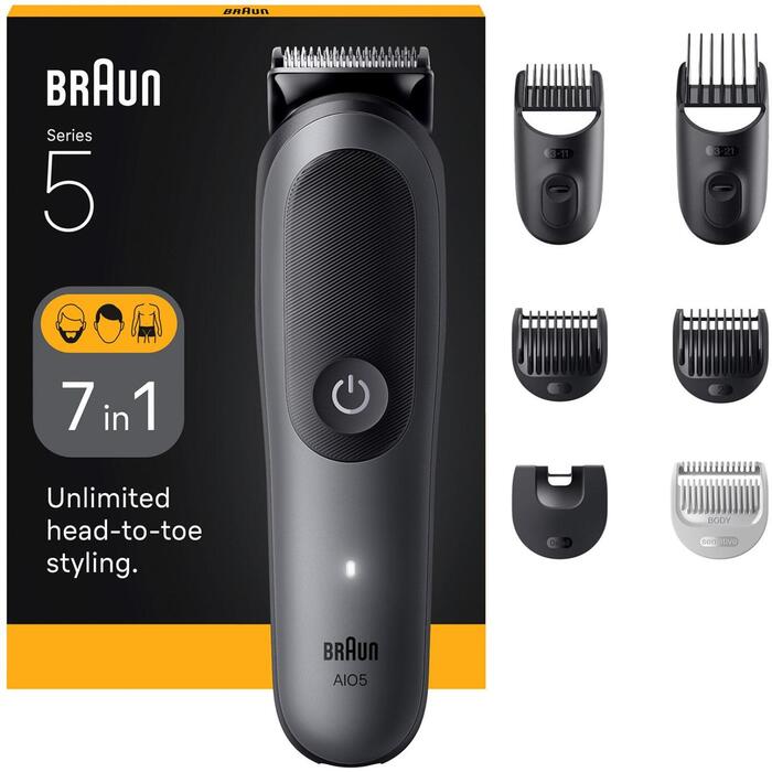 Braun AIO5520 matu un bārdas trimmeris
