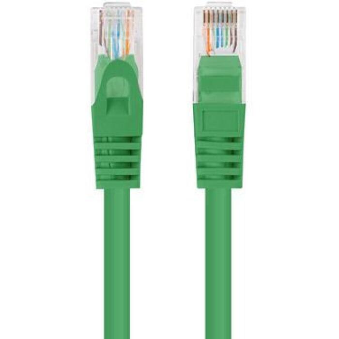 Lanberg Patchcord CAT.6 UTP 0.5M fluke passed 10-pack, Green | PCU6-20CC-0050-G (PCU6-20CC-0050-G)