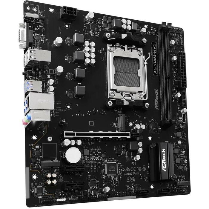 Asrock Dēlis A620AM-HVS, AMD Socket AM5
