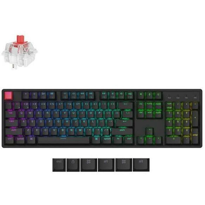 Keychron K10 QMK V2 bezvadu mehāniskā