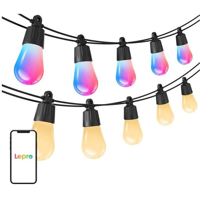 LEPRO ZB1-15-EU Wi-Fi virteņu lampas, 15