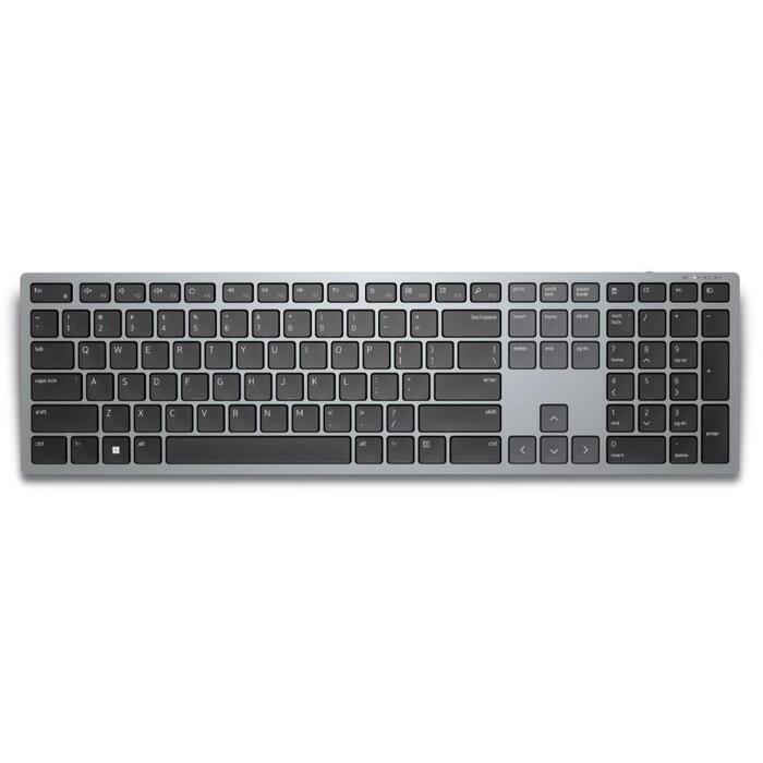 Dell klaviatūra KB700 580-AKPQ, bezvadu, titāna