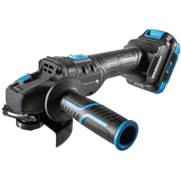 Hogert HT2E250-B24AG-A20-PROMO, 125mm 18V bezogļu leņķa