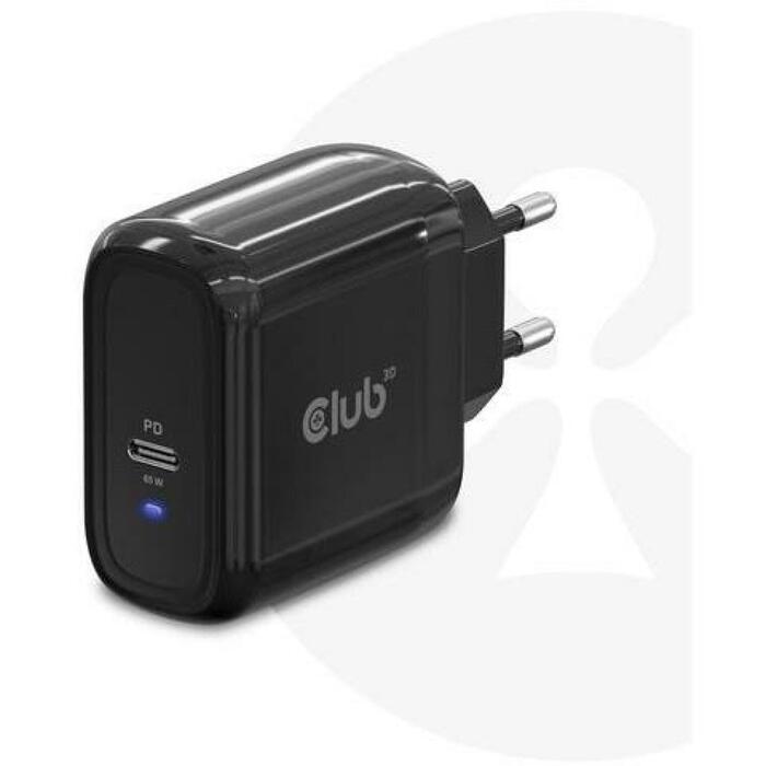 Club3D lādētājs CAC-1905EU 65W, 100-240V, 1x
