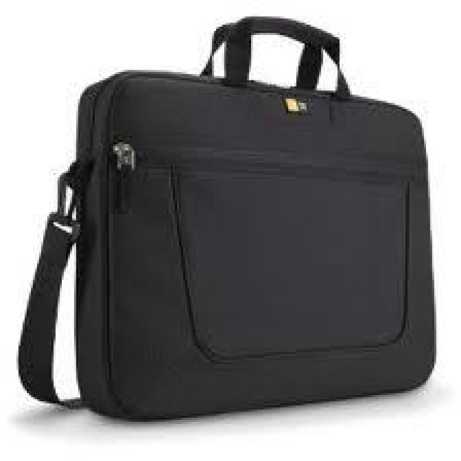 Case Logic сумка для ноутбука VNAI215 BLACK, 15.6", 40x11x32см, полиэстер, 3 отделения, мягкая, съемный плечевой ремень (VNAI215 BLACK)