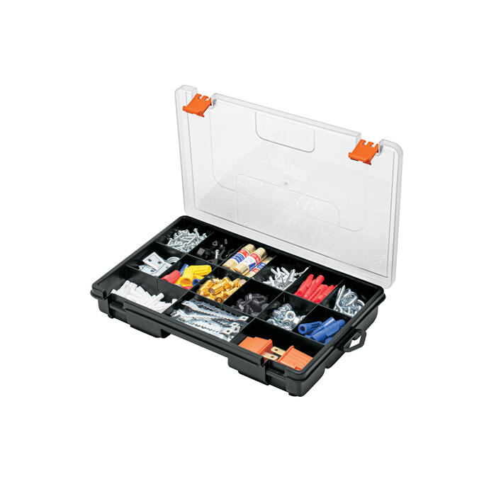 Truper organizātors-kaste ar 15 iedalījumiem, 280x180x44mm ORG-15 TRUPER (ORG-15)