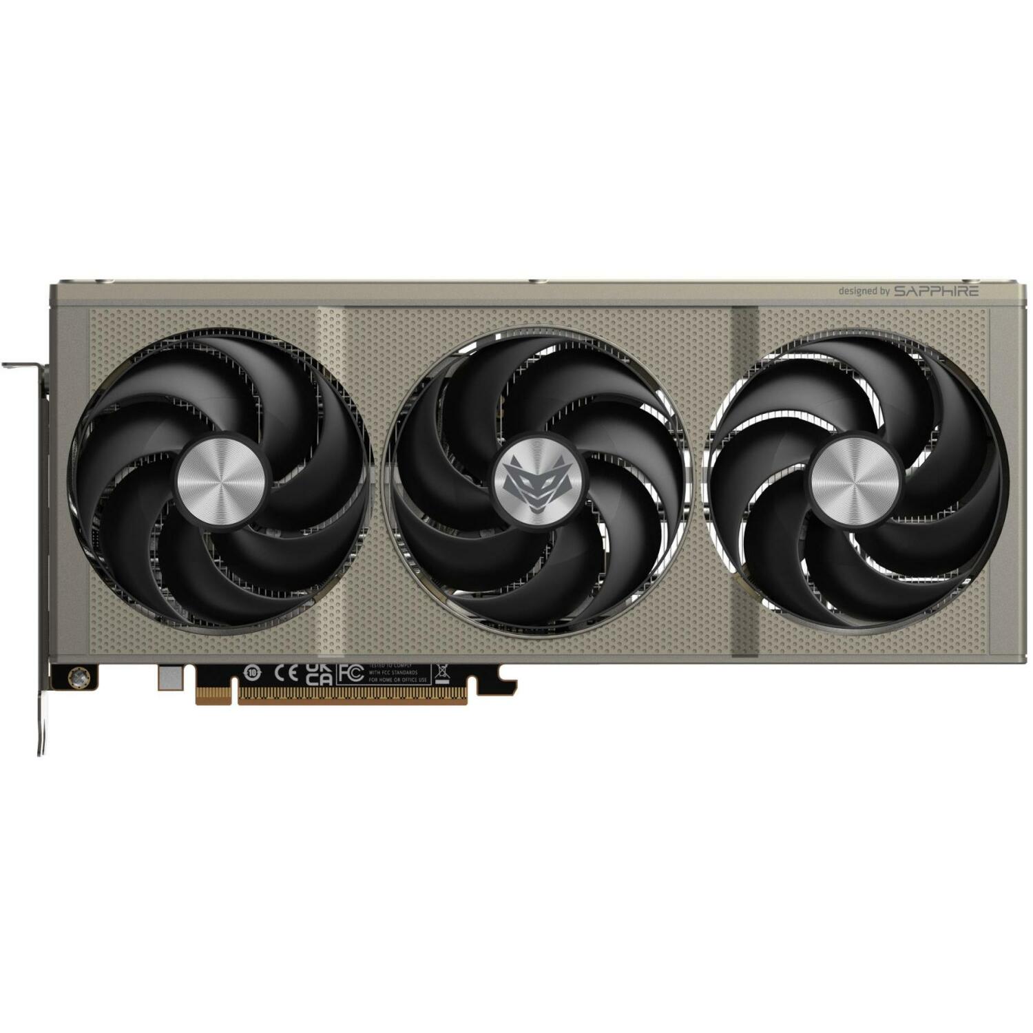 Sapphire Видеокарта 11350-01-20G 16GB GDDR6, PCIe x16 5.0, 7680x4320, 3 вентилятора, AMD FreeSync (11350-01-20G)