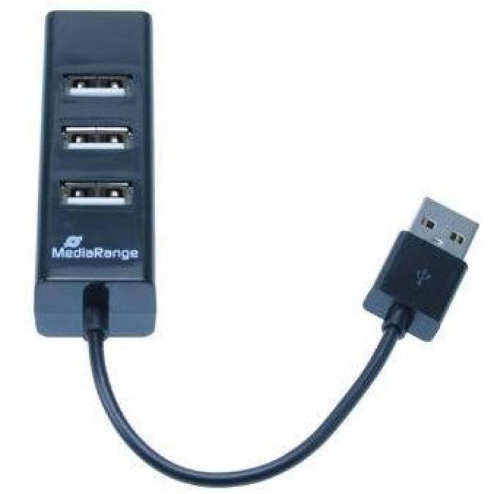 Mediarange USB centrmezgls MRCS502, 4 porti