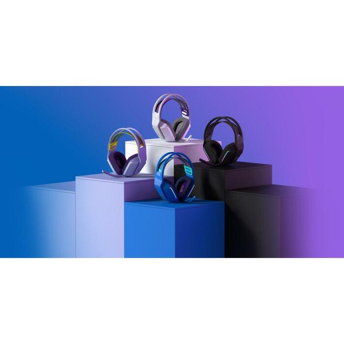 Logitech austiņas G733 981-000890 bezvadu, 20