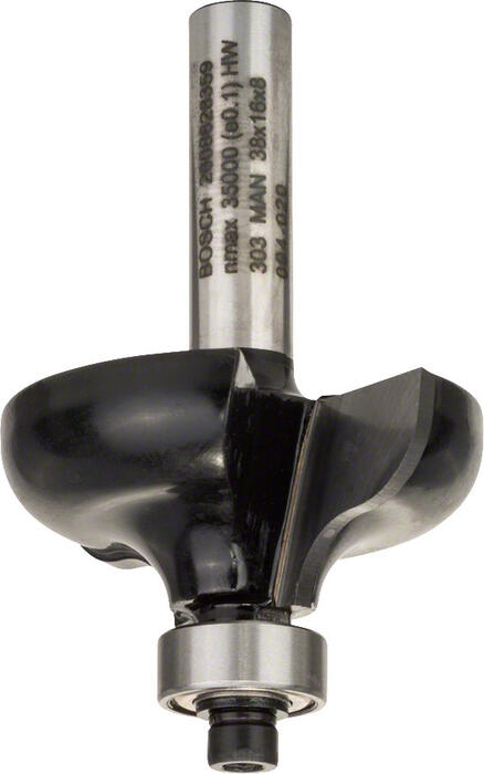 Malu frēze HM R=6,3mm, l=16mm