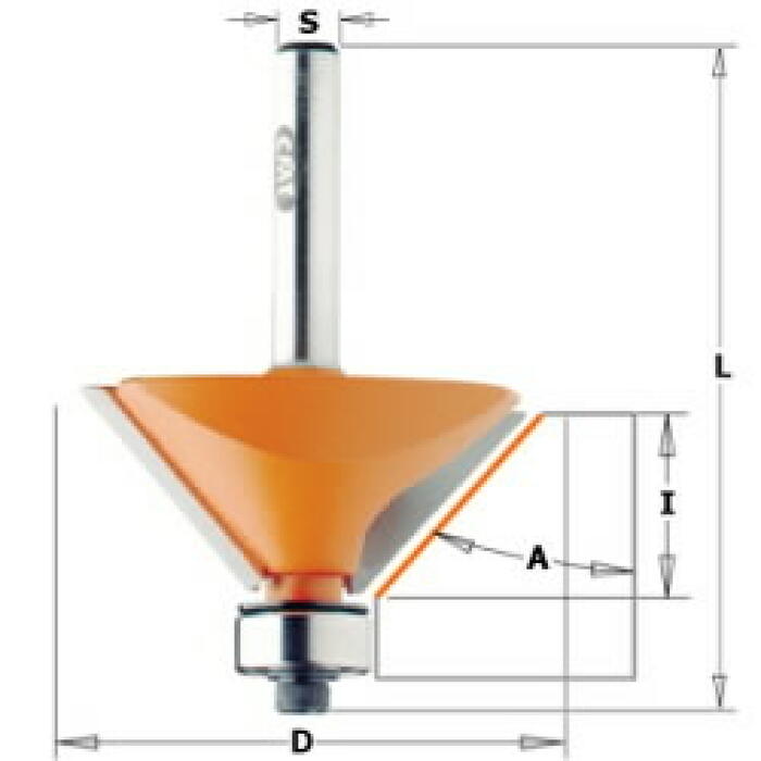 CMT Frēzes asmens ar gultni 936.280.11, TCT, S=8, D=31,7x9, 0,078kg (936.280.11)