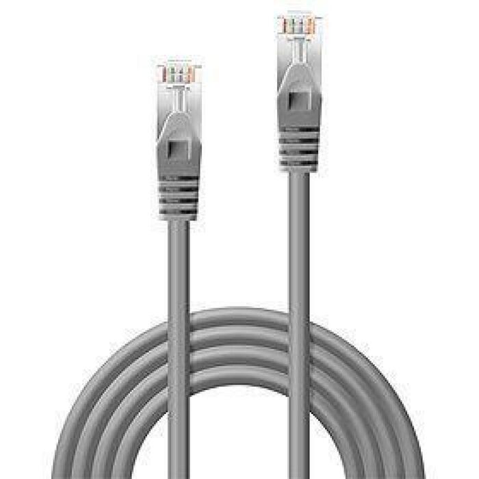 Lindy Кабель CAT 6 F/UTP 47245 3м Серый, RJ45 2, 250МГц, CCA, 26AWG (47245)