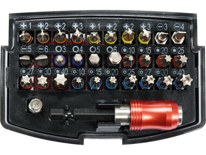 Yato YT-04622 skrūvgrieža uzgaļu komplekts, 32gab