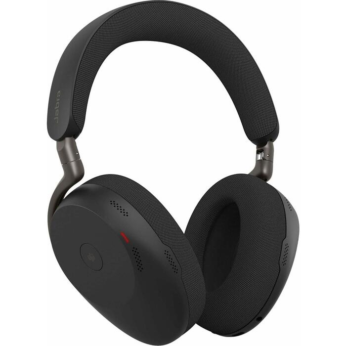 Jabra гарнитура Evolve3 85 MS Link390a 38599-999-999, Bluetooth 5.3, 20-20000 Hz, 35 Ω, 108.5 dB, 6 микрофонов, 30 м, 120 ч, 55 ч (38599-999-999)