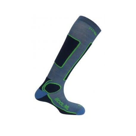 Zeķes Skiing Antibacterias, izmērs: L, Blue