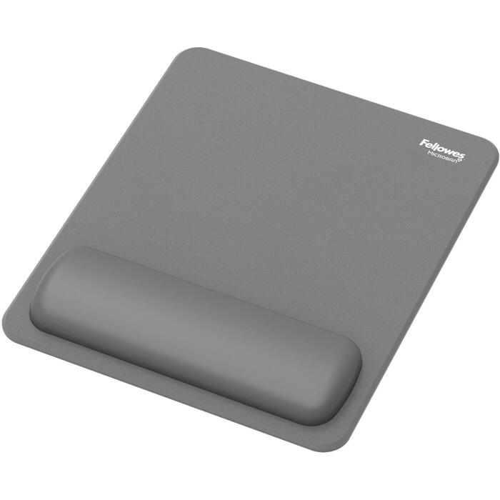 Fellowes Breyta peles paliktnis 100142556, 240x200mm, pelēks, plaukstas balsts, ergonomisks, antibakteriāls (100142556)