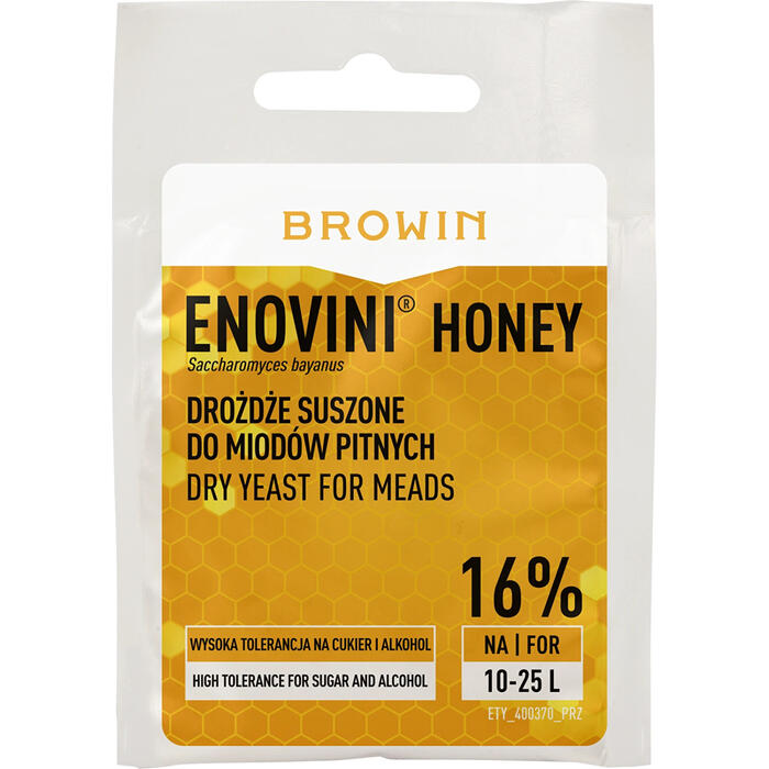 Browin медовые дрожжи 400370, 10г, 25л, сухие, для меда (400370)