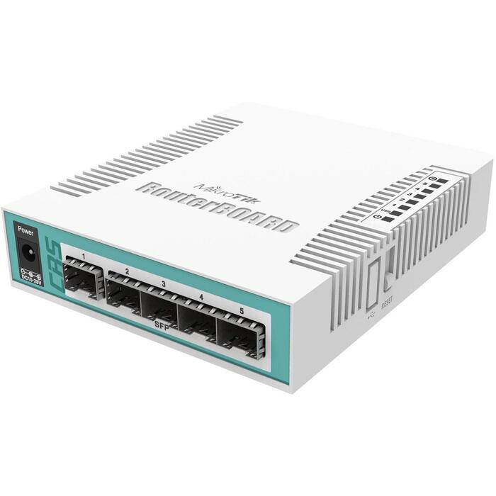MikroTik Galda komutators CRS106-1C-5S, 5 x