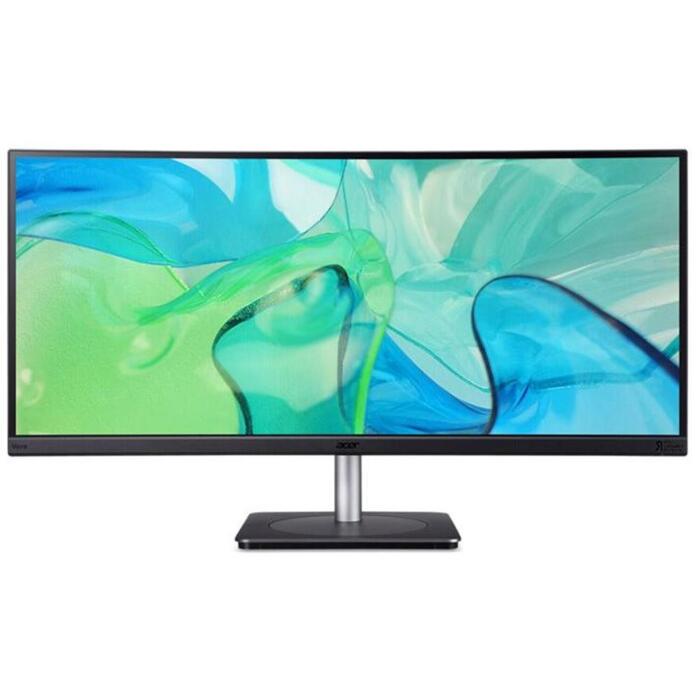 Acer CB343CUR bemiiphuzx, 34'', IPS, UM.CB3EE.001, 3440 x 1440, 60 Hz, 4 ms, 300 cd/m², 2 HDMI, USB 3.2 хаб, черный (UM.CB3EE.001)