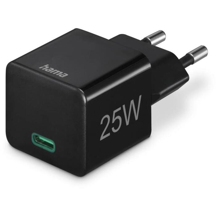 Hama 00201651 USB-C lādētājs, 25W, 100-240V