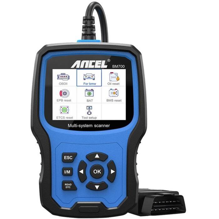 Ancel BM700 OBD2 diagnostikas skeneris, 12V