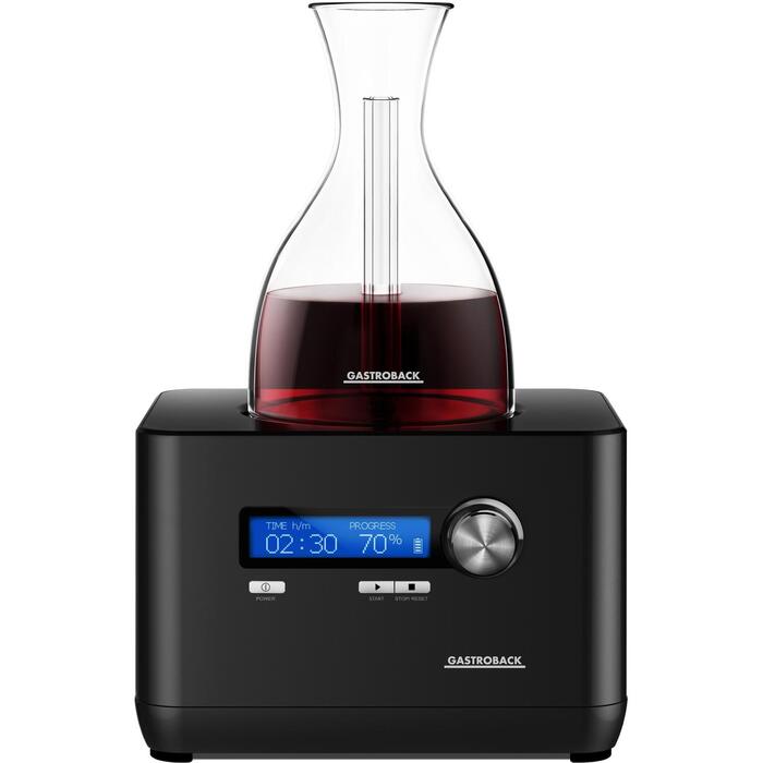 Gastroback Декантер для вина 47000, 0,75 L, Черный, 1, 200 мм, 239 мм, 365 мм, 3,4 кг (47000)