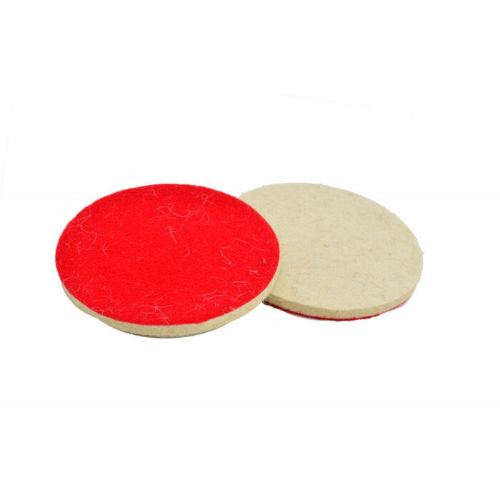 Pulēšanas Velcro filca disks 125mm, 2