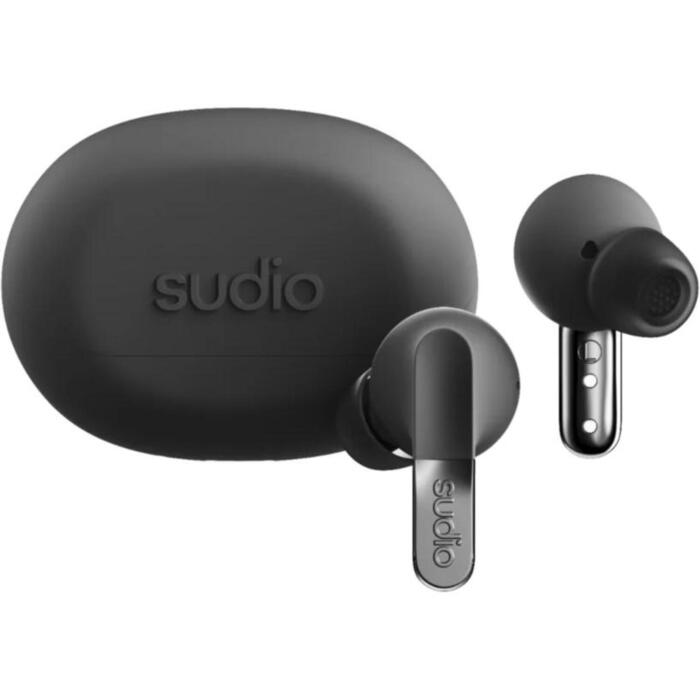 Sudio наушники N3 Pro N3PROBLK, 10мм, 32 Ом, 107дБ, Bluetooth 5.4, 6ч, 10м, шумоподавление, 2 микрофона (N3PROBLK)