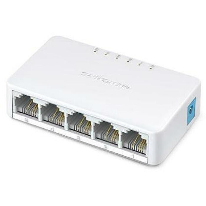 Mercusys galda komutators MS105, 5 RJ45