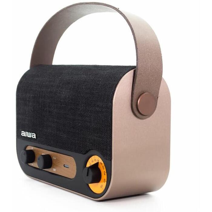 AIWA pārnēsājamais radio RBTU-600, 2x5W RMS