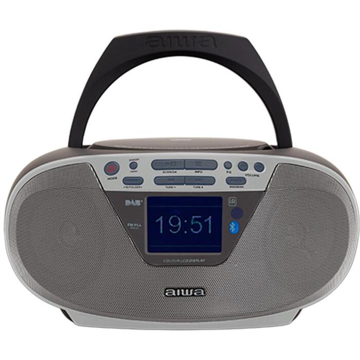 AIWA BBTU-500DAB/SL boombox, DAB+/FM, BT 5
