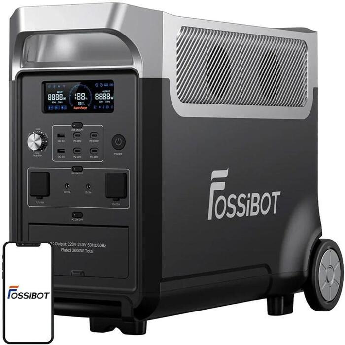 FOSSIBOT F3600 Pro 3600W enerģijas stacija