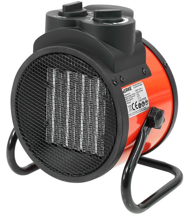 Elektriskais keramiskais sildītājs 2kW, V80068 VERKE (V80068)