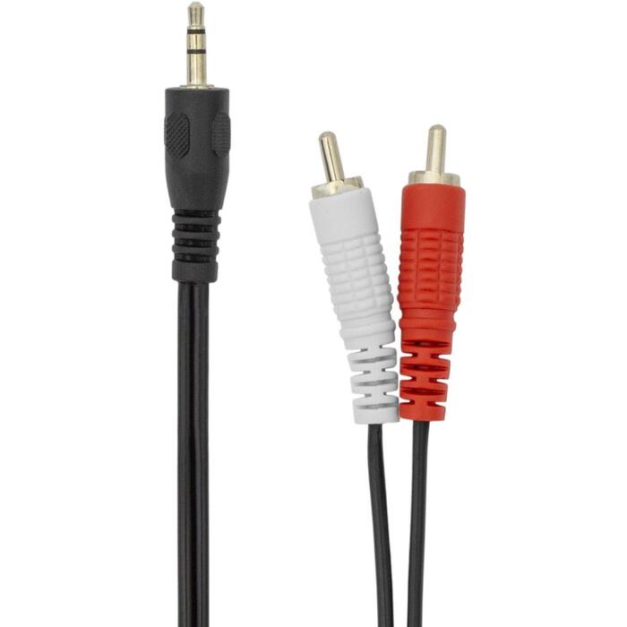 Sbox Audio kabelis 3.5-2RCA-M/M-2/R, 2m