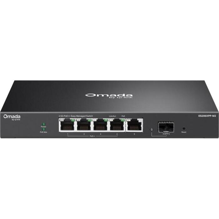 TP-Link Pārvaldāms komutators ES206XPP-M2, 5x2.5G