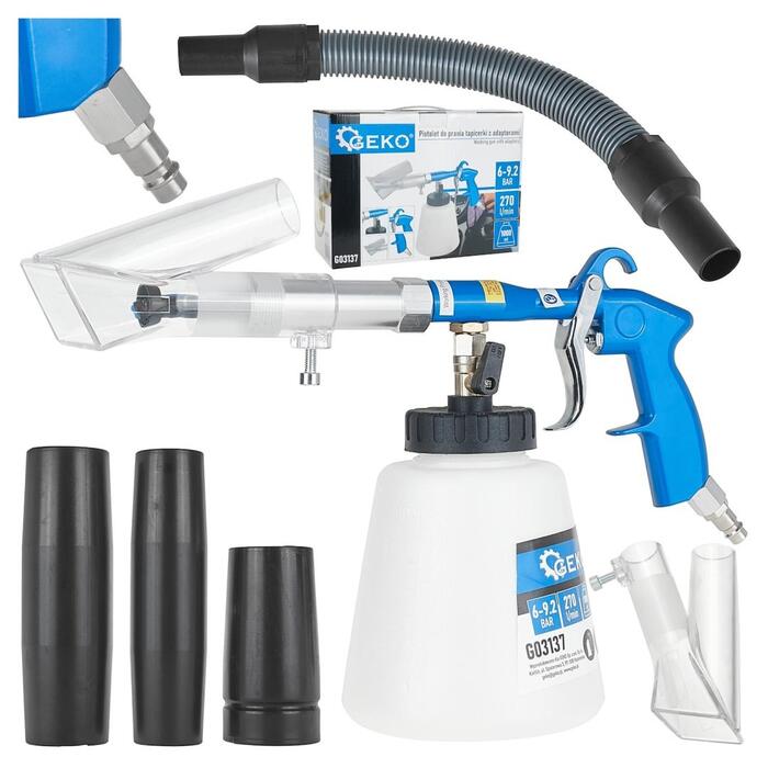 Mazgāšanas pistole ar adapteriem, GEKO, G03137