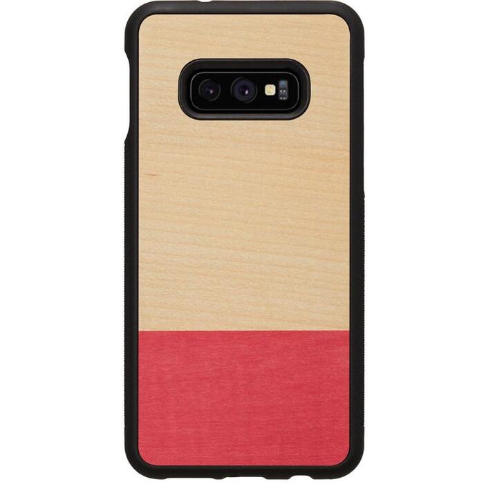 Man&Wood чехол для смартфона M6445B, 5.8'', совместим с Samsung Galaxy S10e, розовый (M6445B)