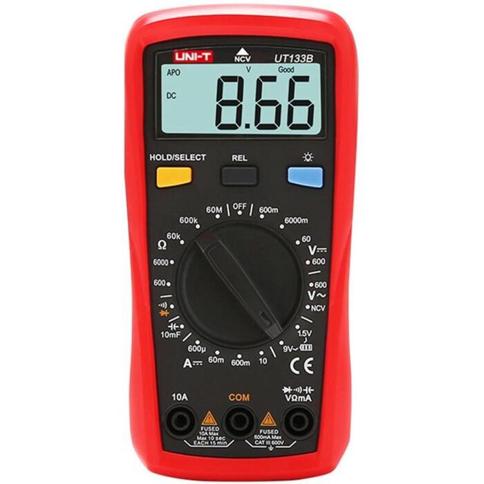 Uni-T UT133B rokas digitālais multimetrs, 600V