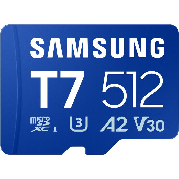 Samsung Atmiņas karte T7 microSD MB-MB512T/WW
